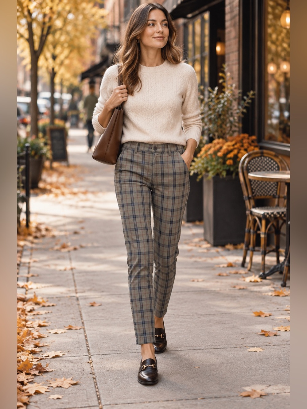 Anthropologie Pilcro Hyphen Plaid Skinny Pants Size 26